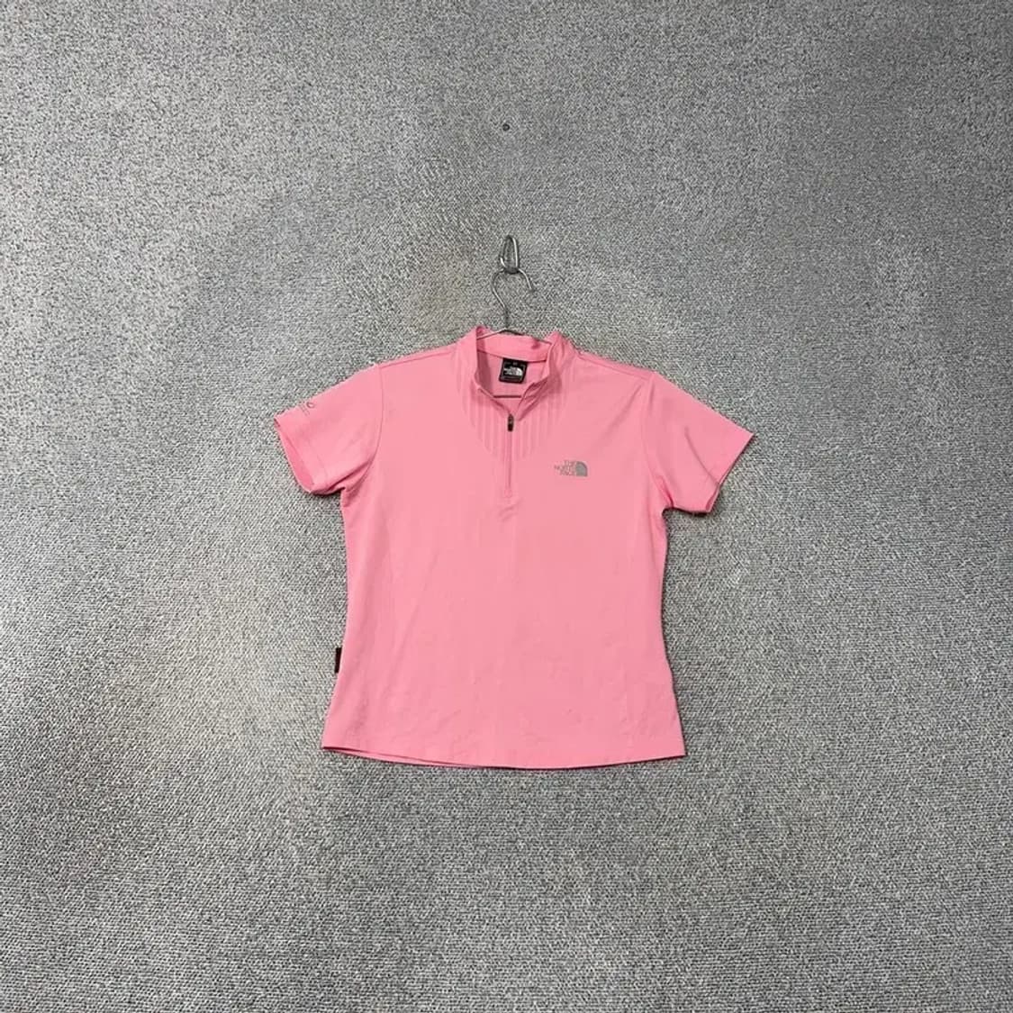 노스페이스 라이트 핑크 여성 기능성 반팔 카라티 85 상품이미지1