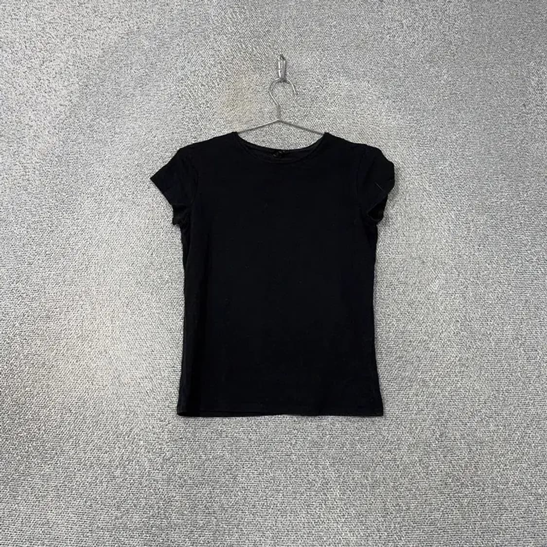 마시모두띠 블랙 여성 숏 반팔티 M 상품이미지1