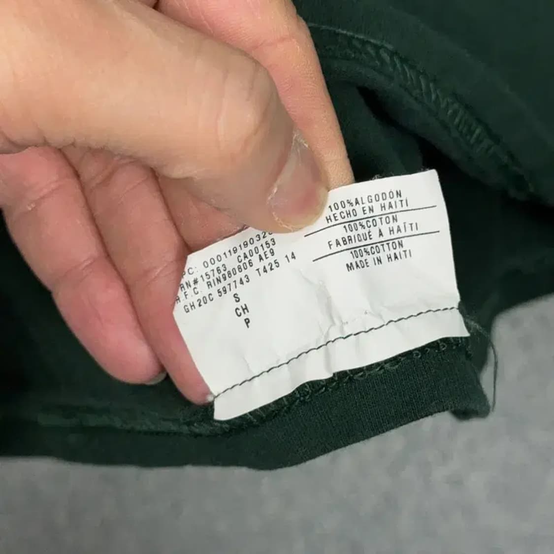 챔피온 그린 캐주얼 반팔티 S 상품이미지4