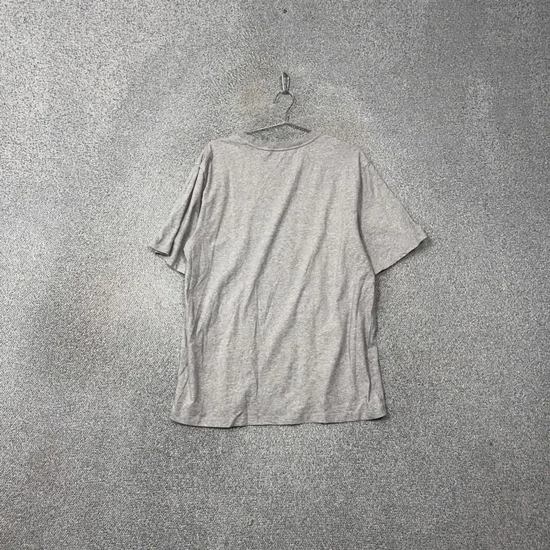 게스 로고 라이트 그레이 반팔티 M 상품이미지2