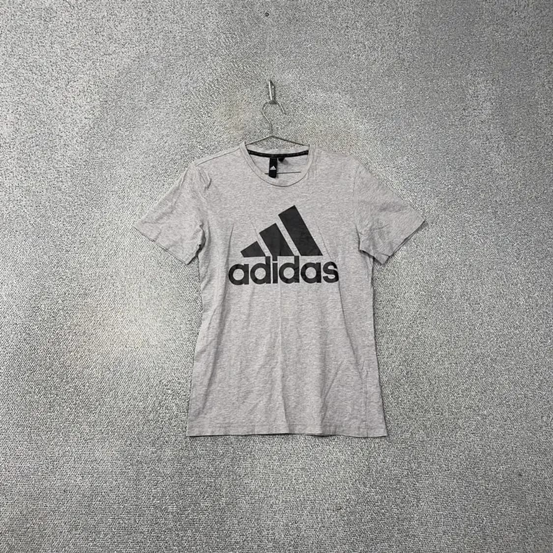 아디다스 프린팅 빅로고 반팔티 L 상품이미지1
