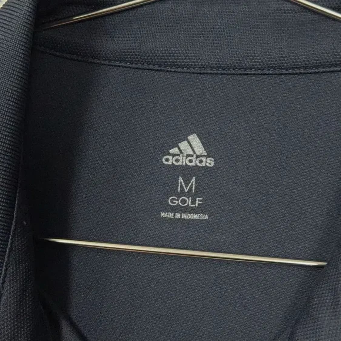 아디다스 네이비 로고 여성 골프 운동 기능성 반팔 카라티 M 상품이미지5