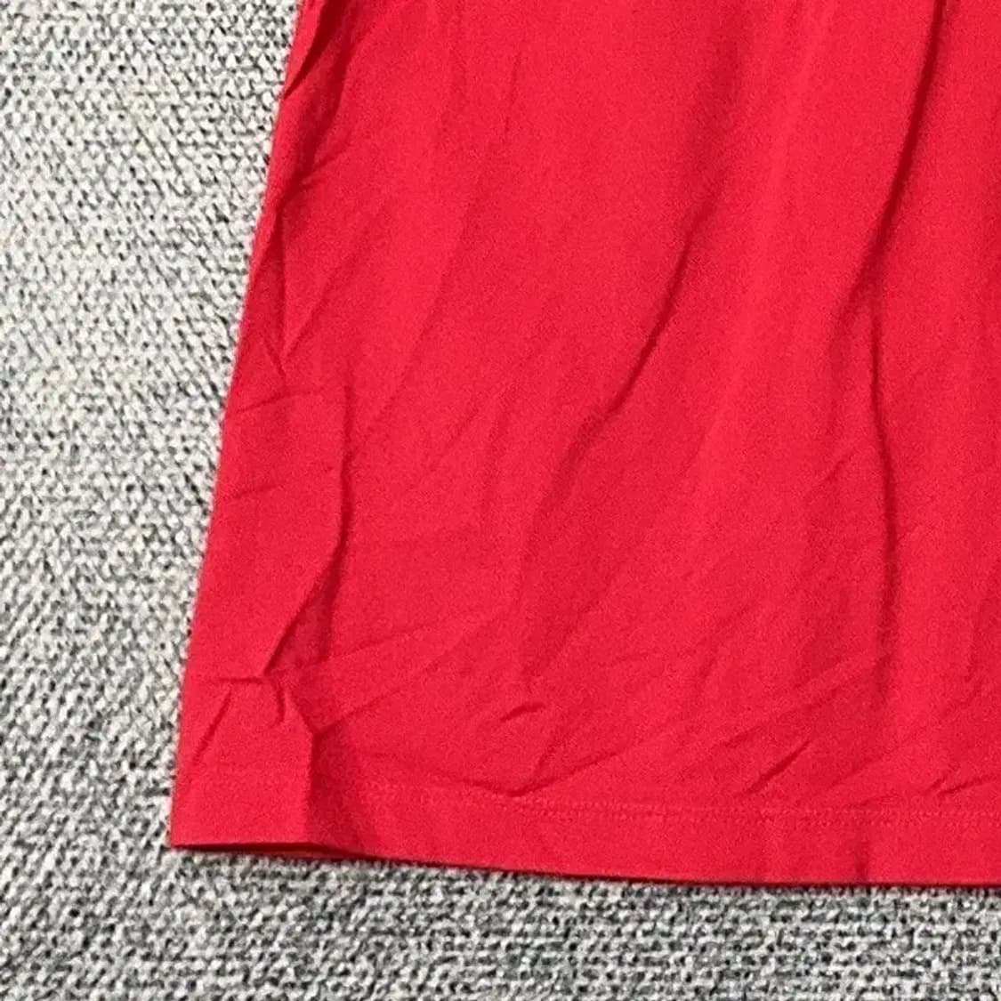 코오롱 스포츠 로고 레드 기능성 반팔 카라티 095 상품이미지3