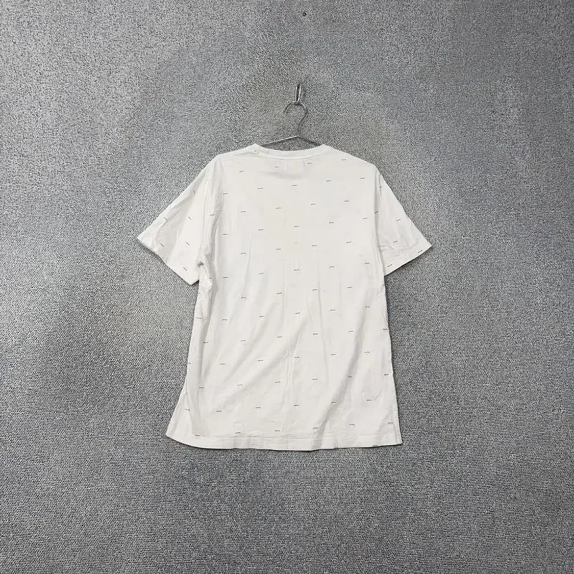 빈폴 도트 화이트 남성 캐주얼 반팔 티 110 상품이미지2