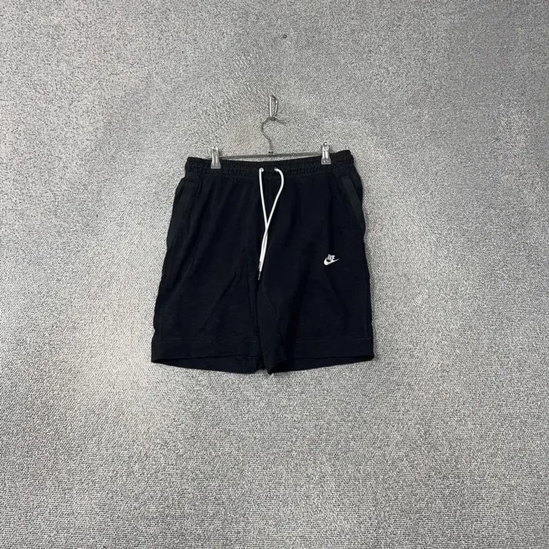 나이키 블랙 로고 남성 밴딩 기능성 반바지 L 상품이미지1