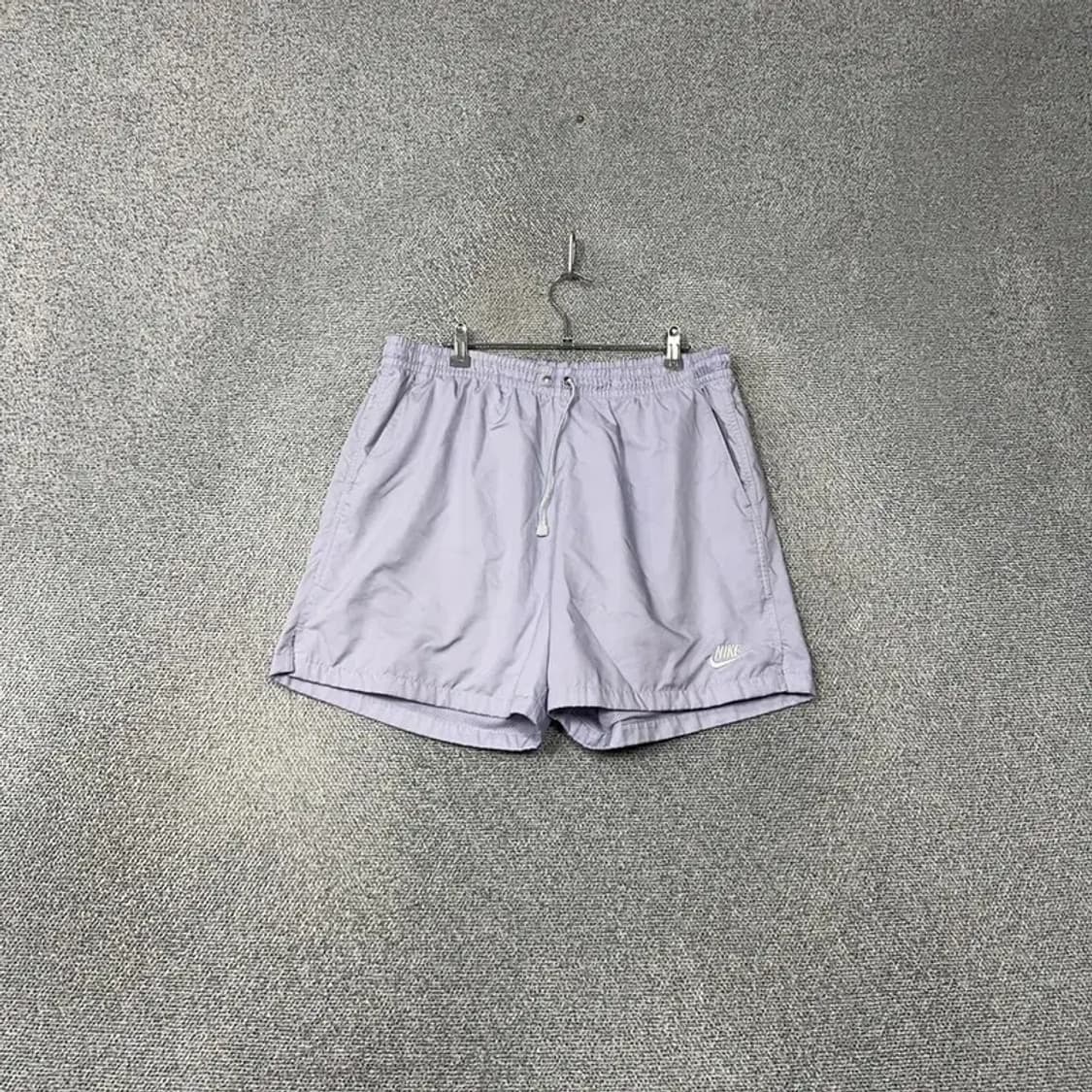 나이키 연보라 로고 밴딩 기능성 운동 반바지 L 상품이미지1