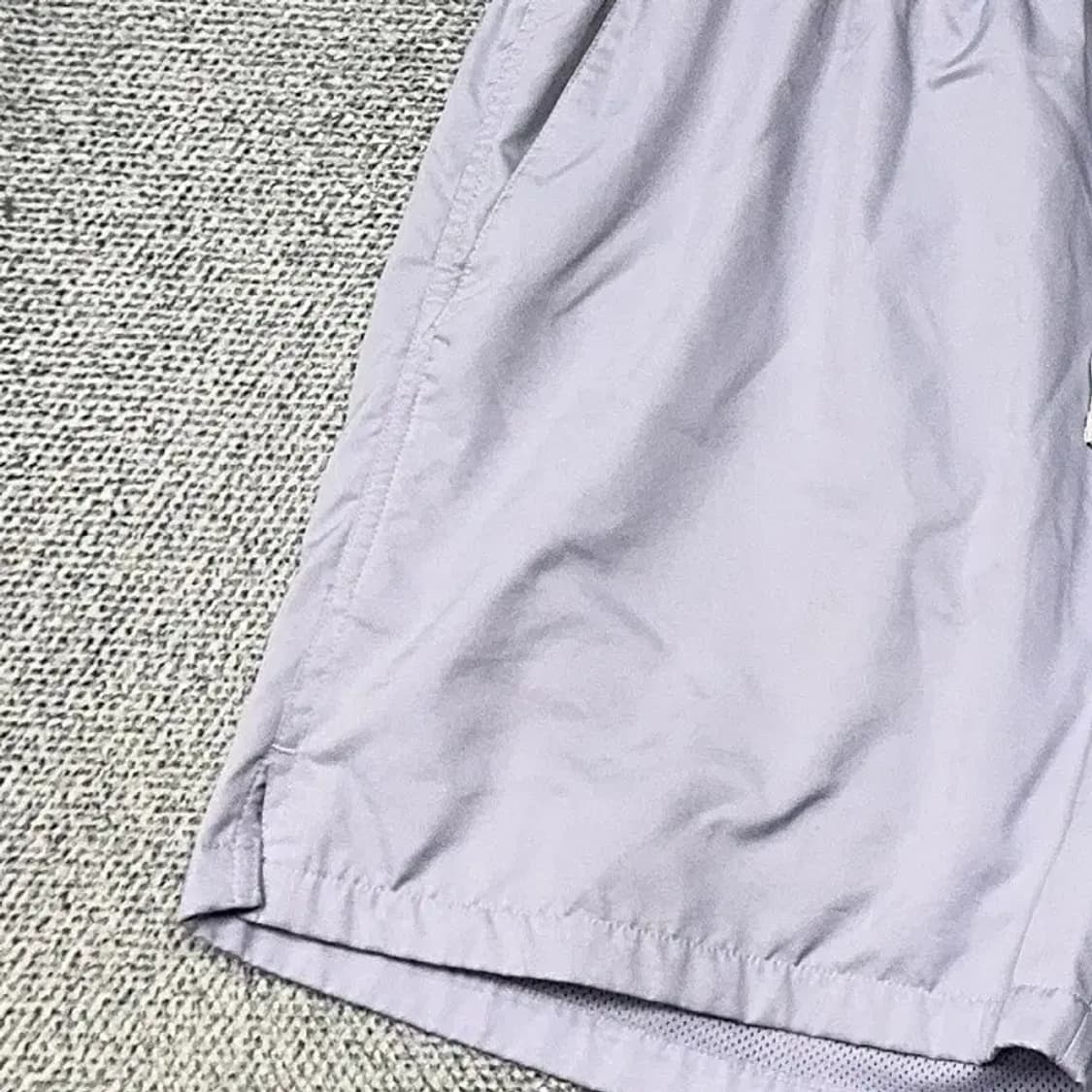 나이키 연보라 로고 밴딩 기능성 운동 반바지 L 상품이미지3