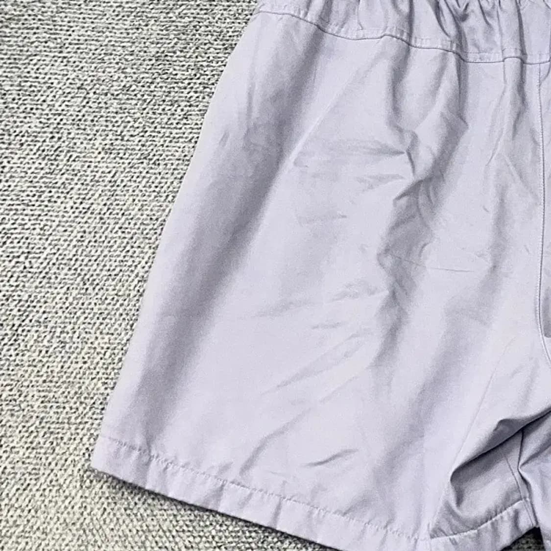 나이키 연보라 로고 밴딩 기능성 운동 반바지 L 상품이미지4