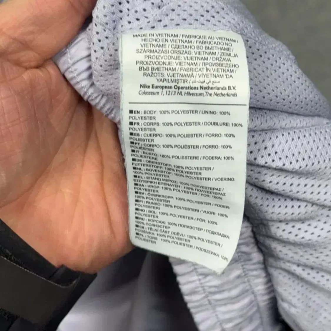 나이키 연보라 로고 밴딩 기능성 운동 반바지 L 상품이미지6