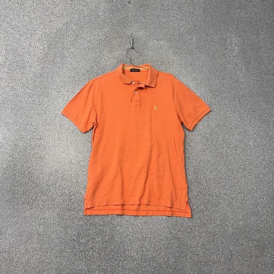 해지스 오렌지 로고 남성 반팔 카라티 100 상품이미지1