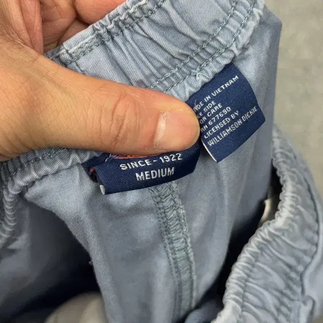 디키즈 빈티지 블루 밴딩 남성 반바지 M 상품이미지4