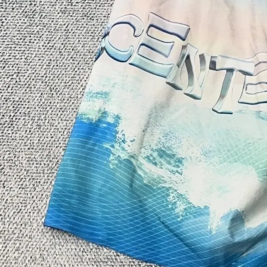 데상트 프린팅 여름 스윔팬츠 반바지 XL 상품이미지4