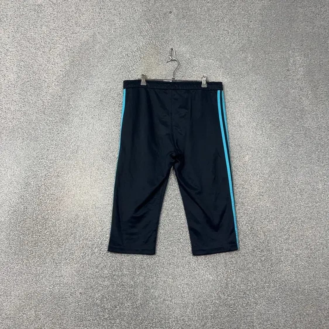 아디다스 네이비 로고 삼선 축구 5부 반바지 100 상품이미지2