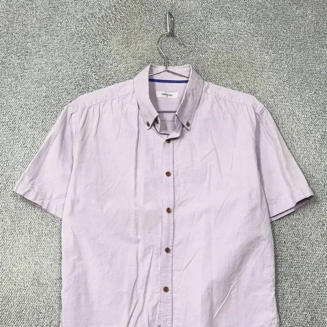 마인드브릿지 남성 라이트 퍼플 셔츠 105 상품이미지3