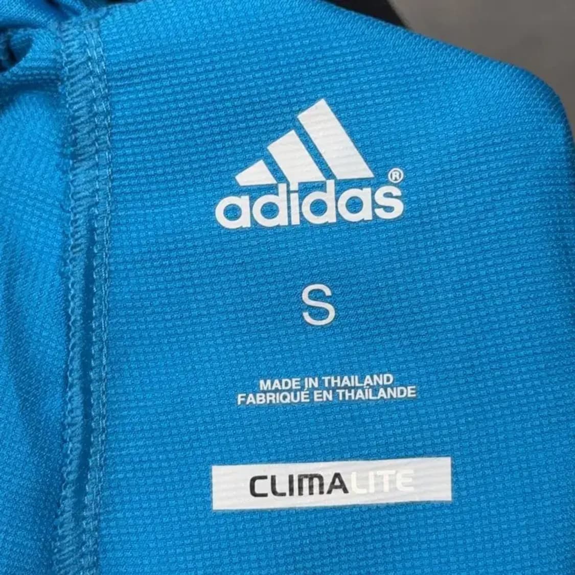 아디다스 블루 로고 기능성 운동 반바지 S 상품이미지5