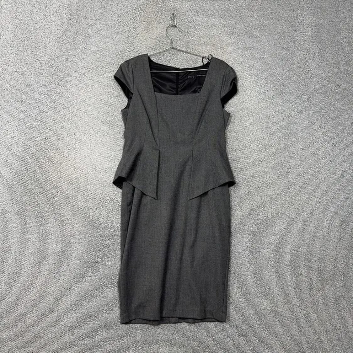 자라 그레이 드레스 원피스 L 상품이미지1