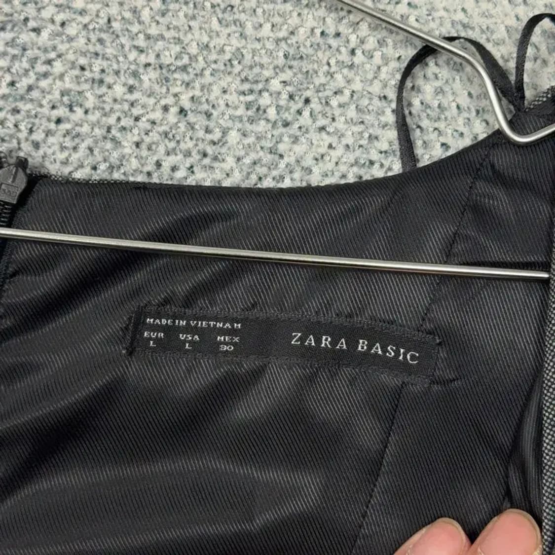 자라 그레이 드레스 원피스 L 상품이미지5