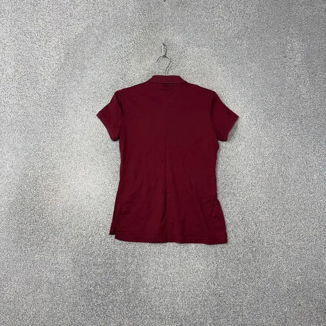 해지스 버건디 로고 여성 반팔 카라티 90 상품이미지2