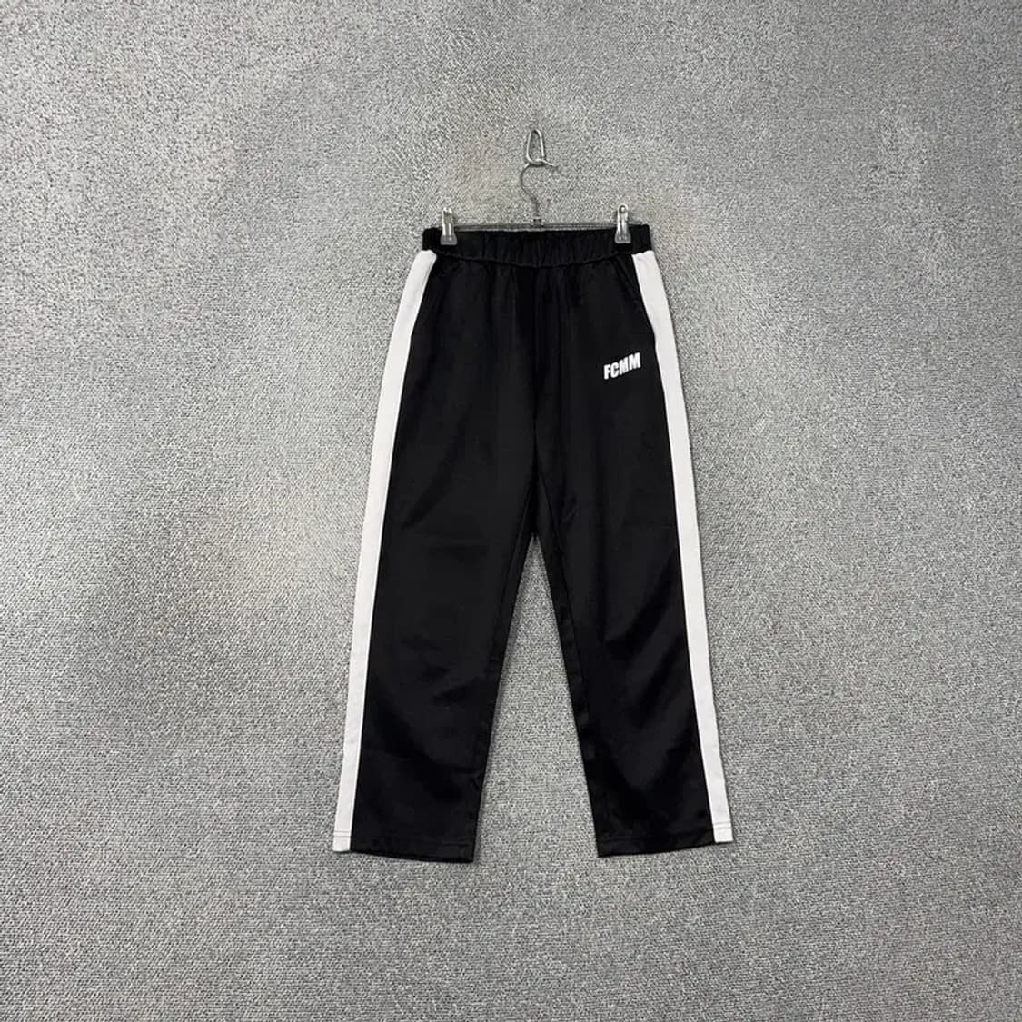 FCMM 로고 블랙 트레이닝 팬츠 M 상품이미지1