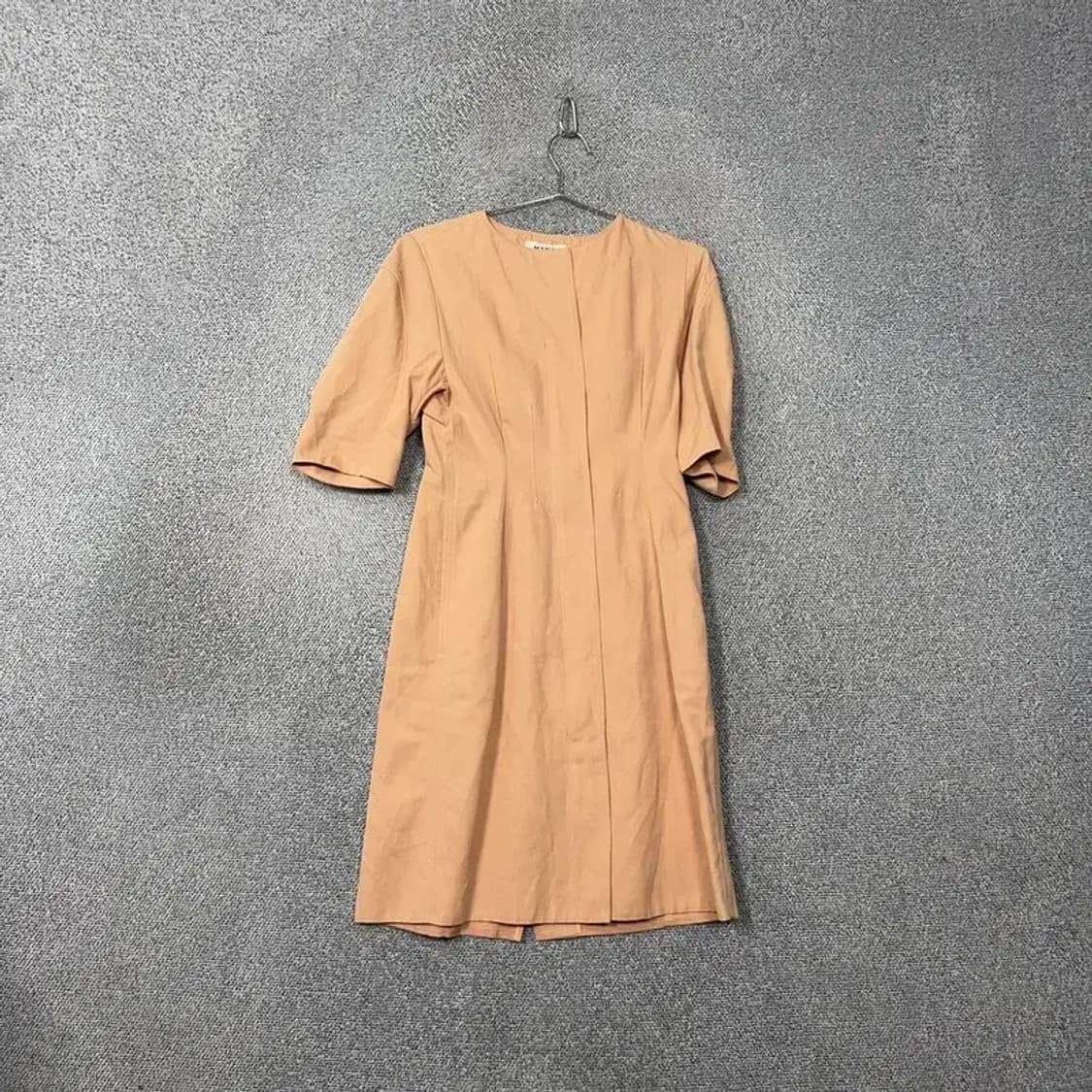 한섬 마인 여성 코튼 린넨 베이지 원피스 82-94-160 상품이미지1