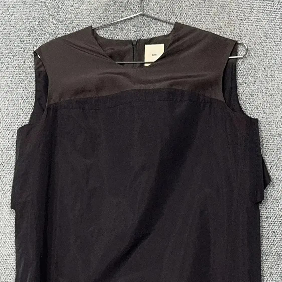 구호 여성 실크 블랙 나시 원피스 85-94-160 상품이미지3