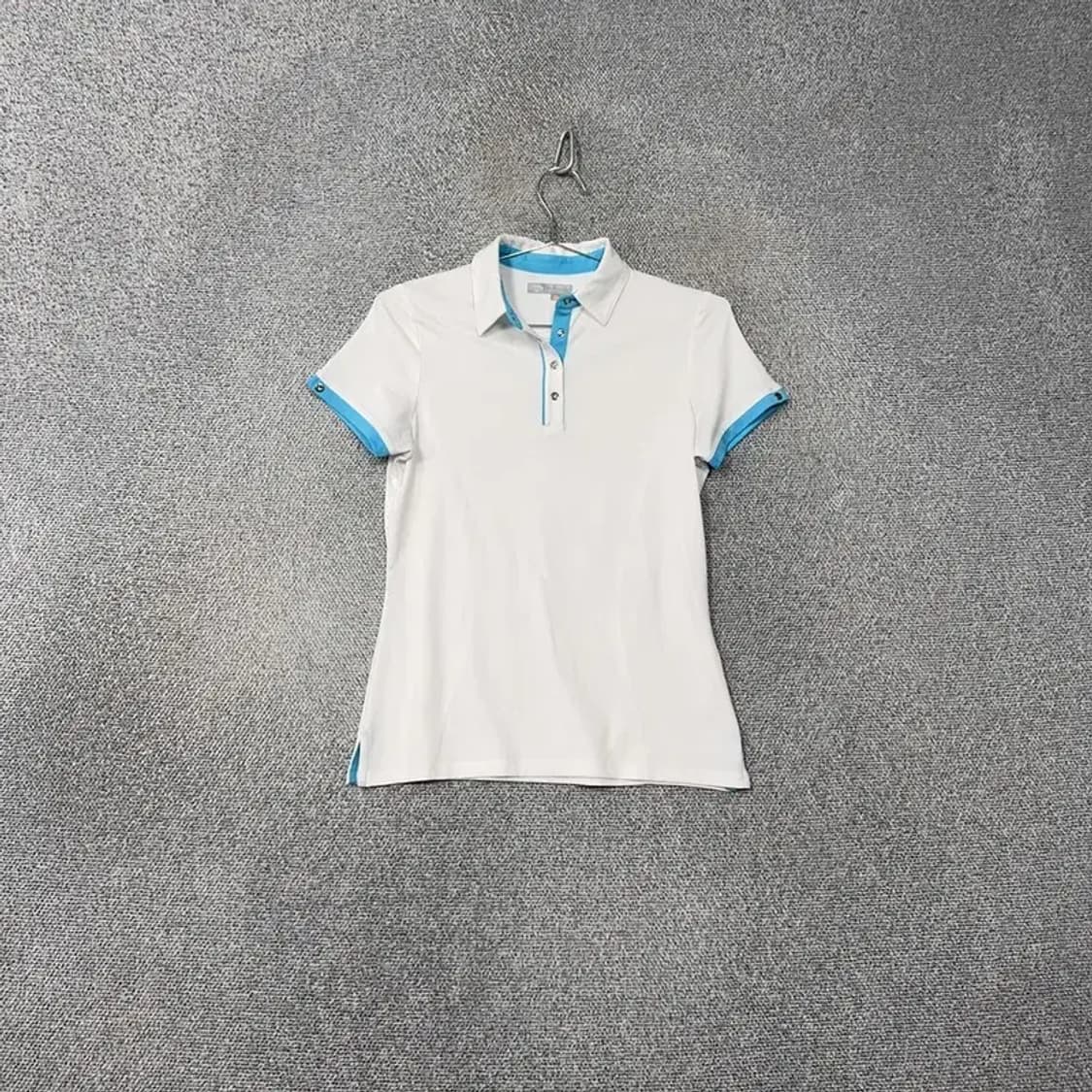 캘러웨이 여성 골프 화이트 카라티 XS 상품이미지1