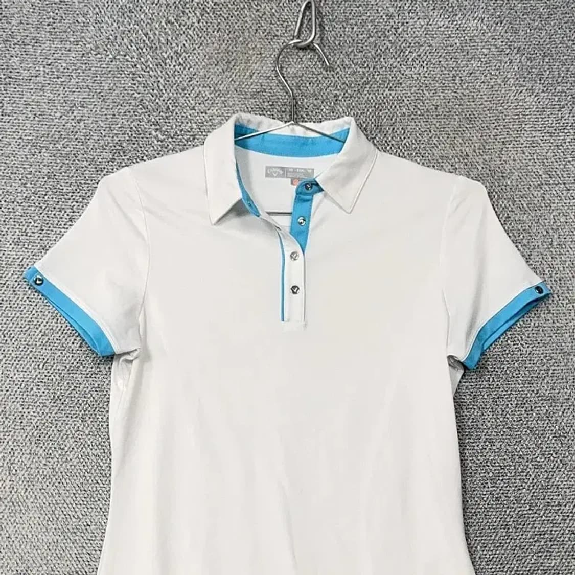 캘러웨이 여성 골프 화이트 카라티 XS 상품이미지3