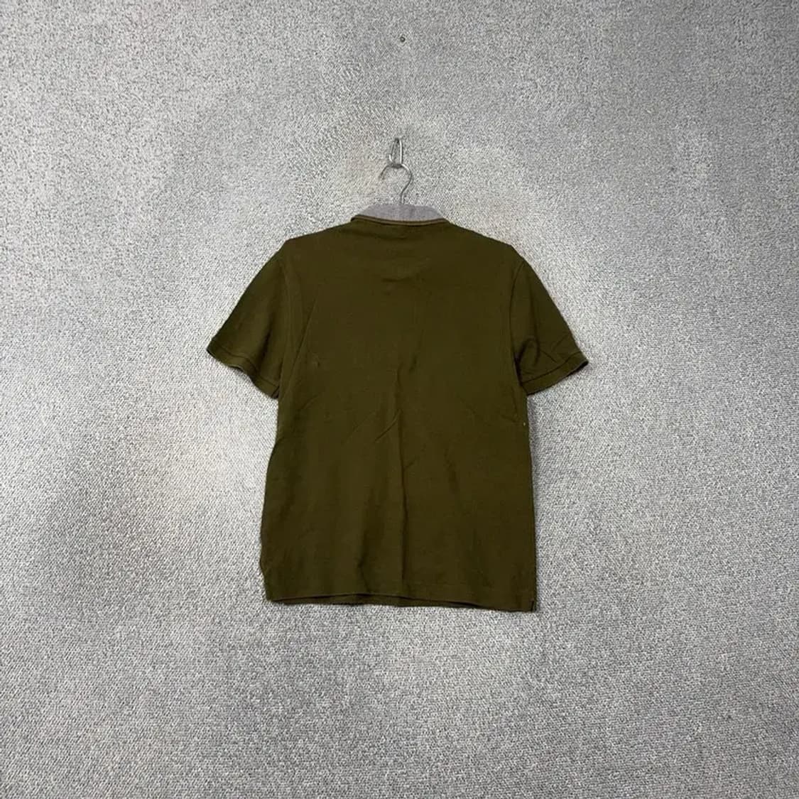 라코스테 로고 빈티지 카키 반팔 카라티 L 상품이미지2