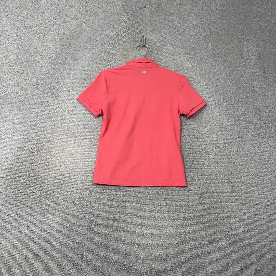 캘빈클라인 코랄 로고 기능성 여성 반팔 카라티 S 상품이미지2