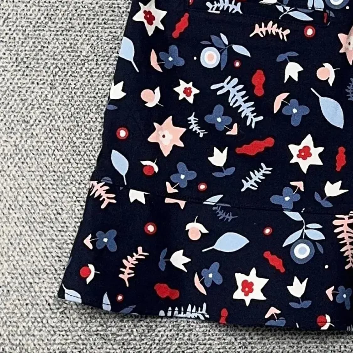 해지스 골프 여성 네이비 기능성 스커트 67 상품이미지5