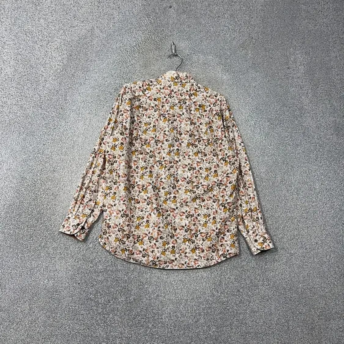 닥스 플라워 패턴 남성 빈티지 셔츠 105 상품이미지2