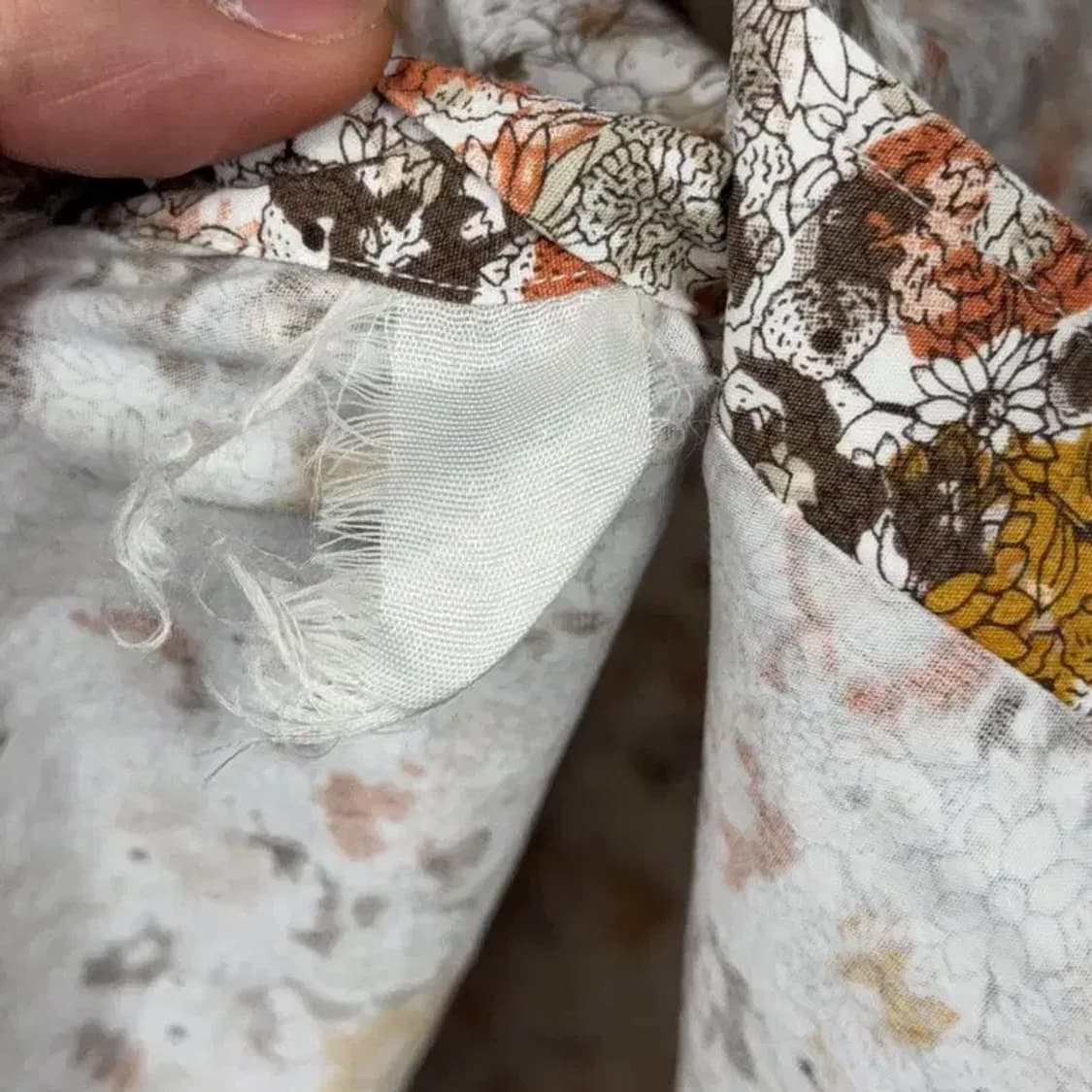 닥스 플라워 패턴 남성 빈티지 셔츠 105 상품이미지3