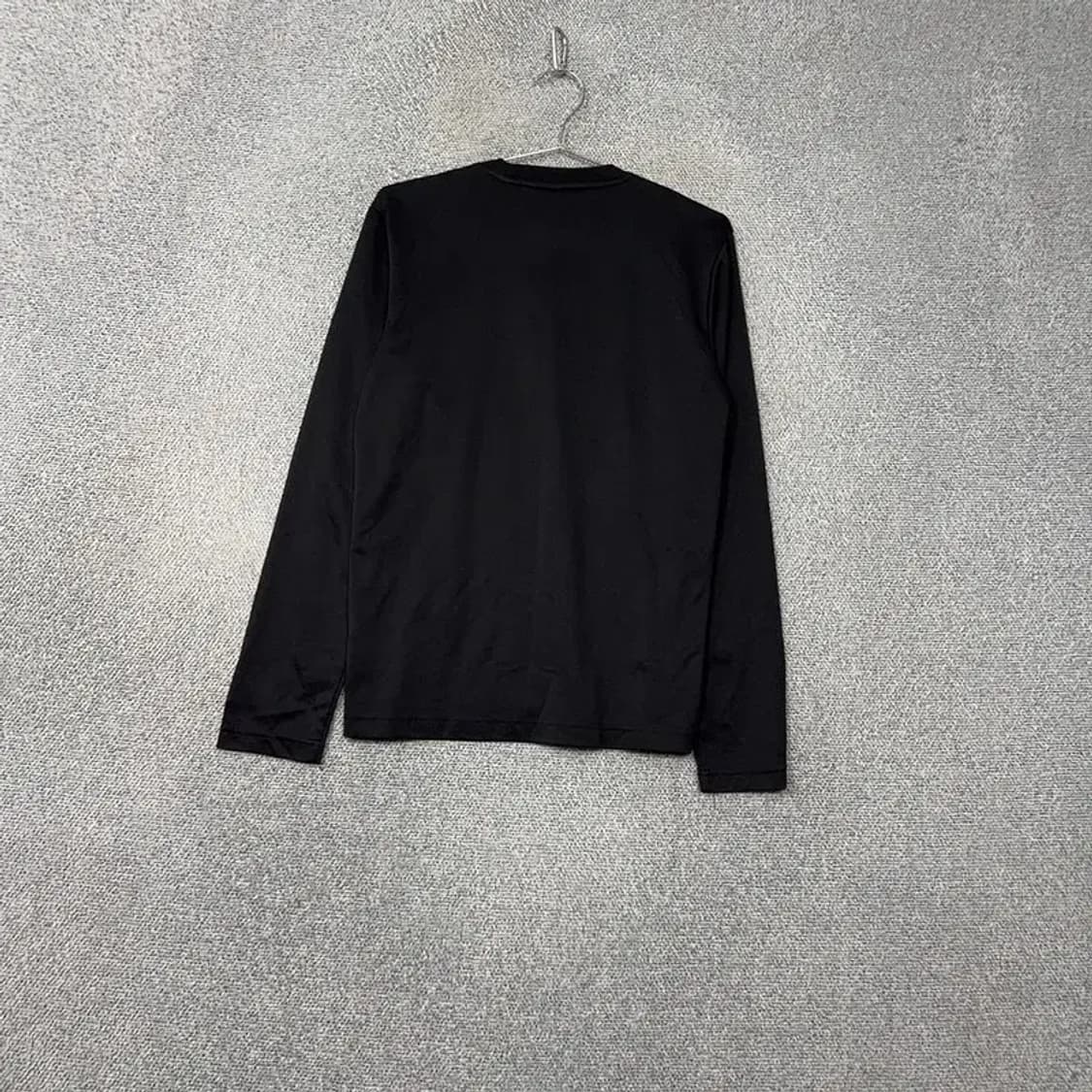 아디다스 스펠 로고 프린팅 블랙 긴팔 티 M 상품이미지2