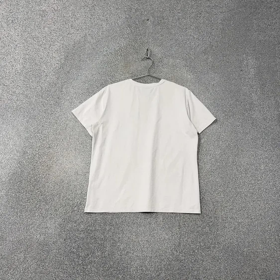 험머 로고 프린팅 남성 캐주얼 화이트 반팔티 XL 상품이미지2