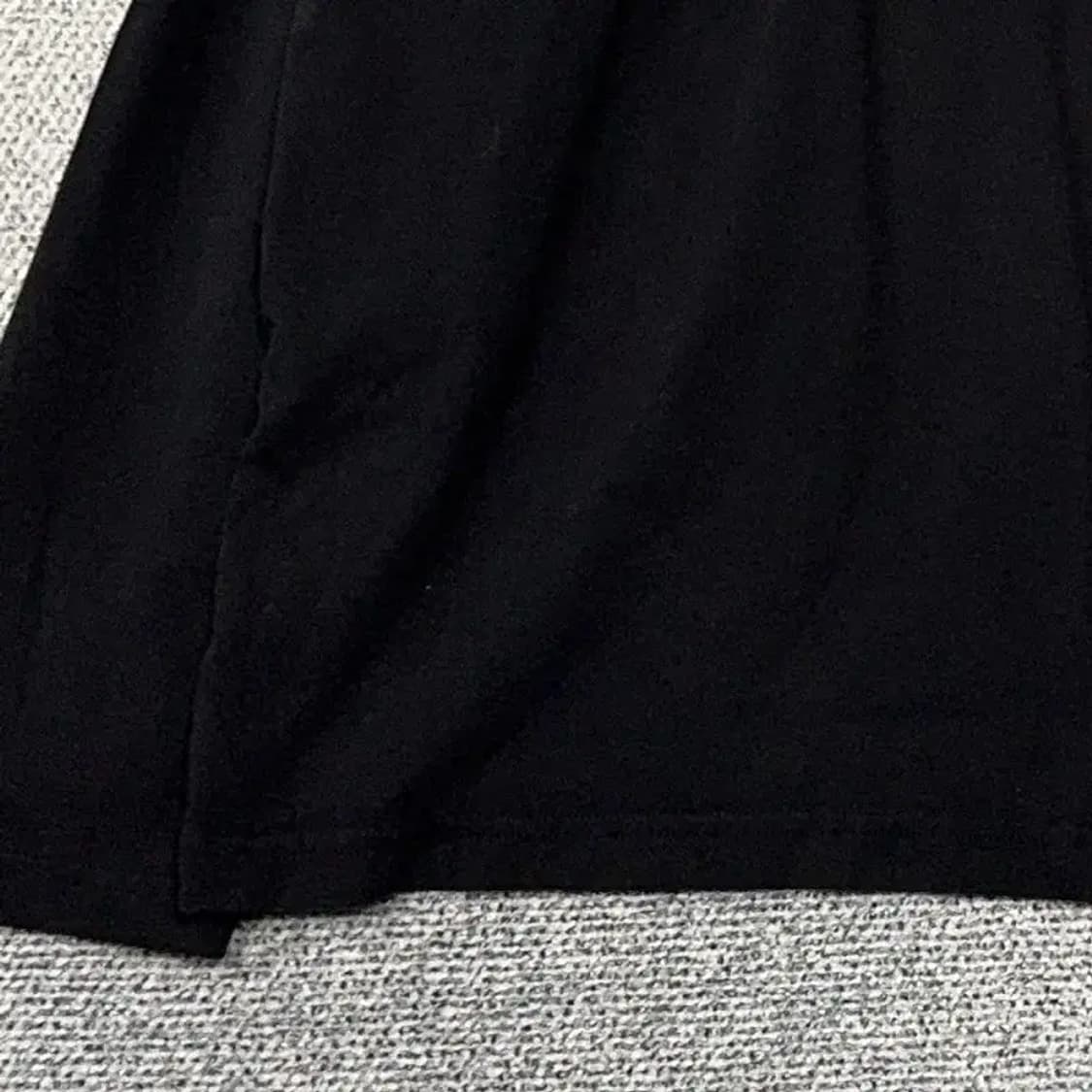 휠라 블랙 로고 캐주얼 남성 긴팔티 115 상품이미지3