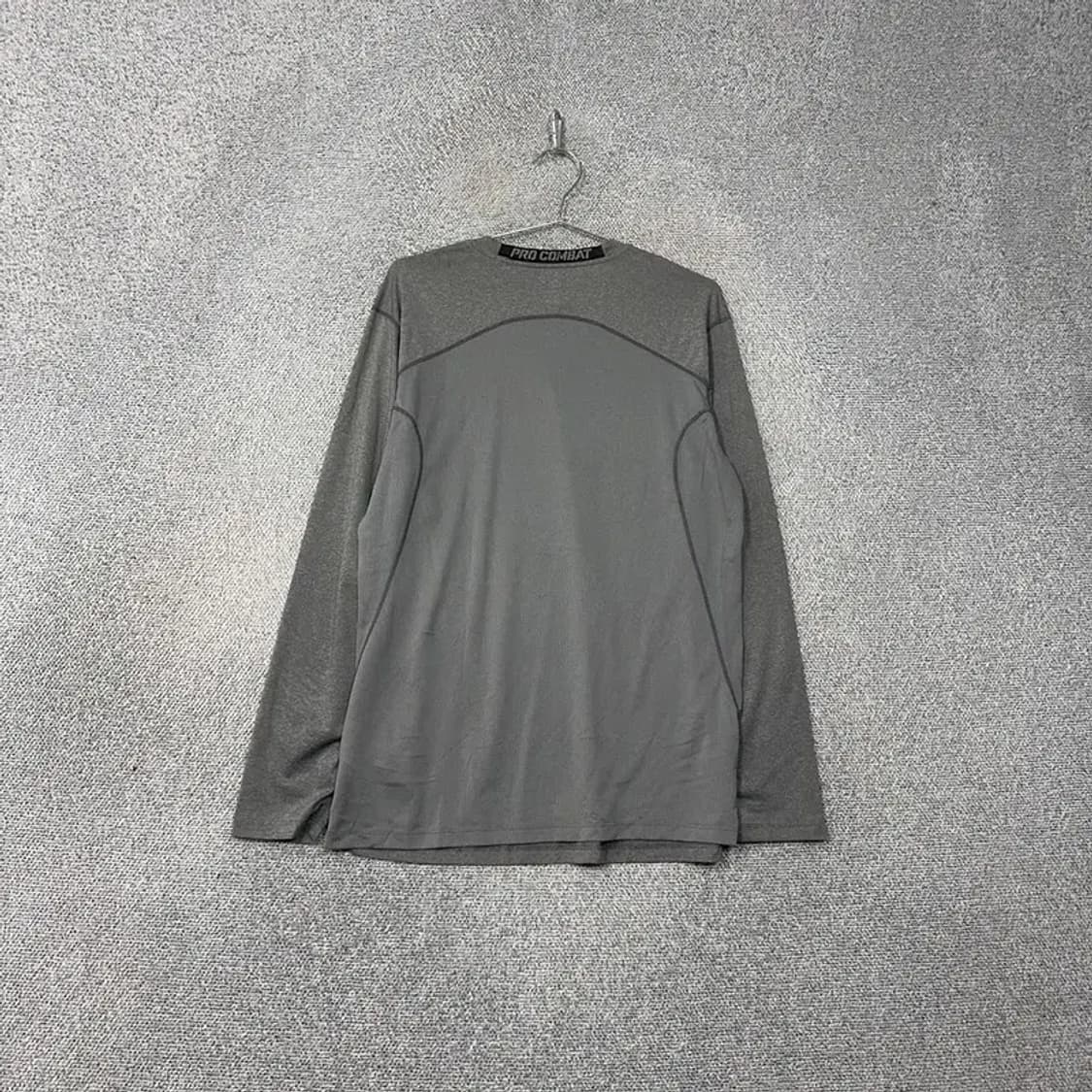 나이키 남성 운동 기능성 그레이 긴팔티 L 상품이미지2