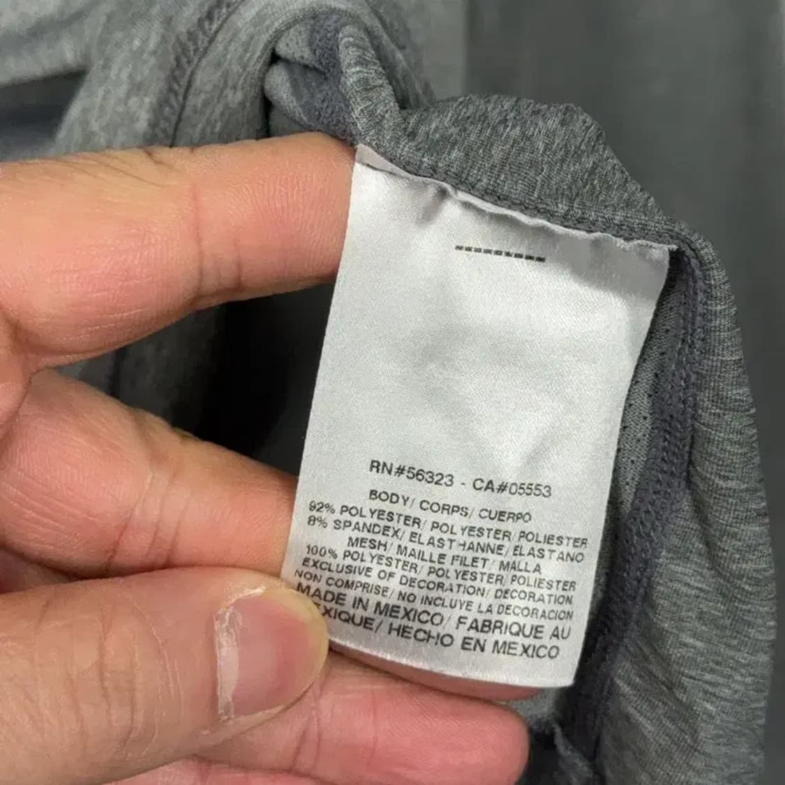 나이키 남성 운동 기능성 그레이 긴팔티 L 상품이미지6