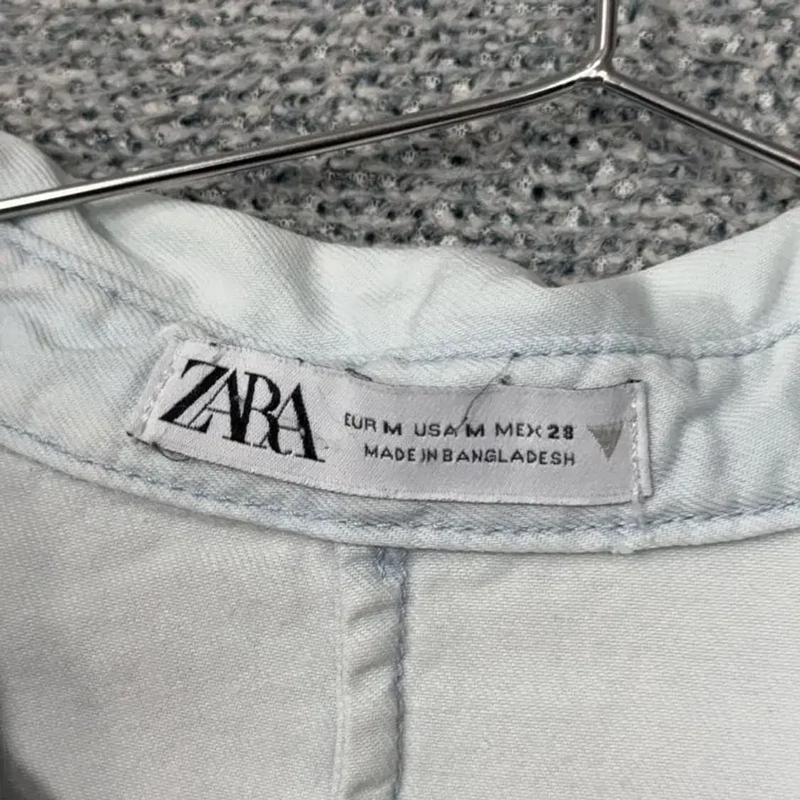 자라 라이트 블루 점프수트 M 상품이미지5