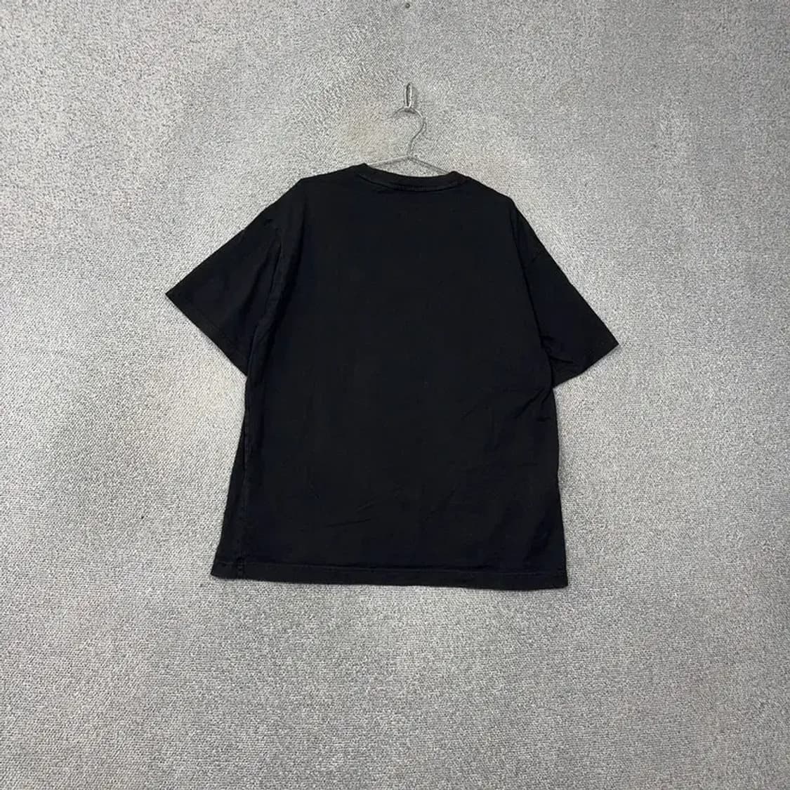 NBA 심플 로고 블랙 오버핏 반팔티 XXL 상품이미지2