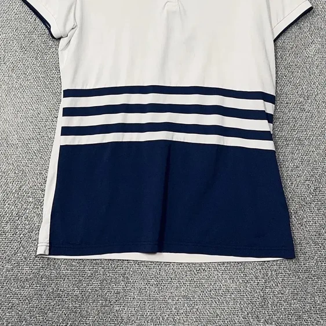 해지스 골프 로고 화이트 여성 기능성 반팔 카라티 95 상품이미지4