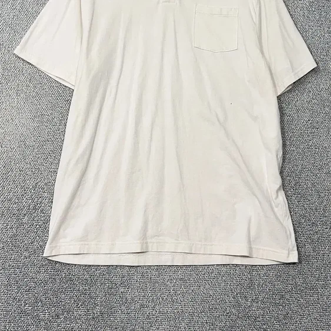 언더아머 화이트 남성 기능성 반팔 카라티 L 상품이미지4