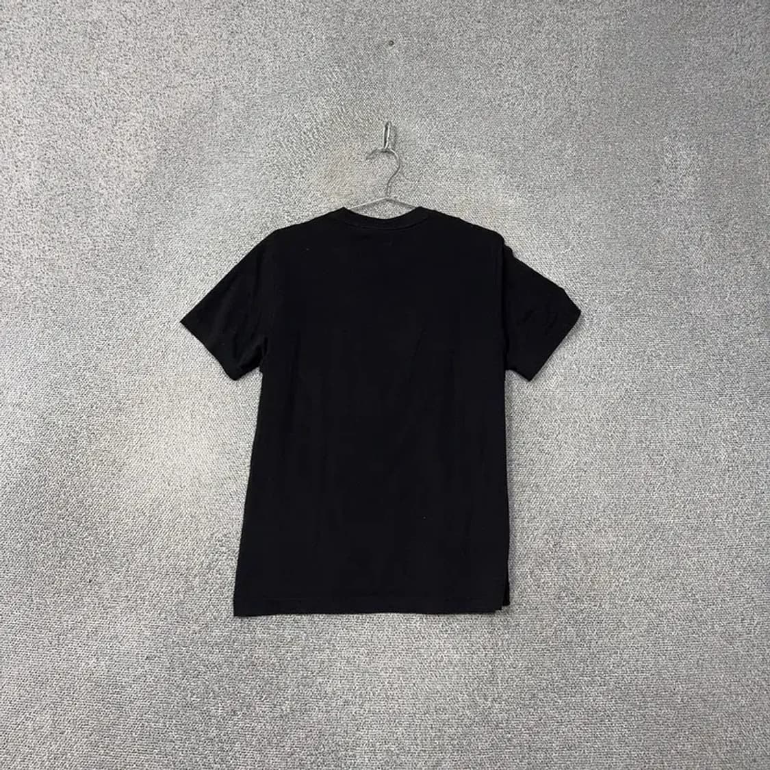 휠라 블랙 프린팅 박스 로고 캐주얼 반팔티 L 상품이미지2