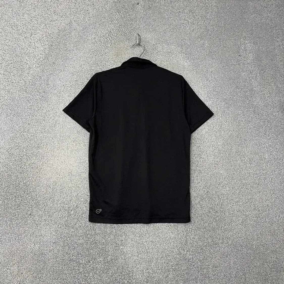 푸마 블랙 로고 남성 기능성 반팔 카라티 M 상품이미지2