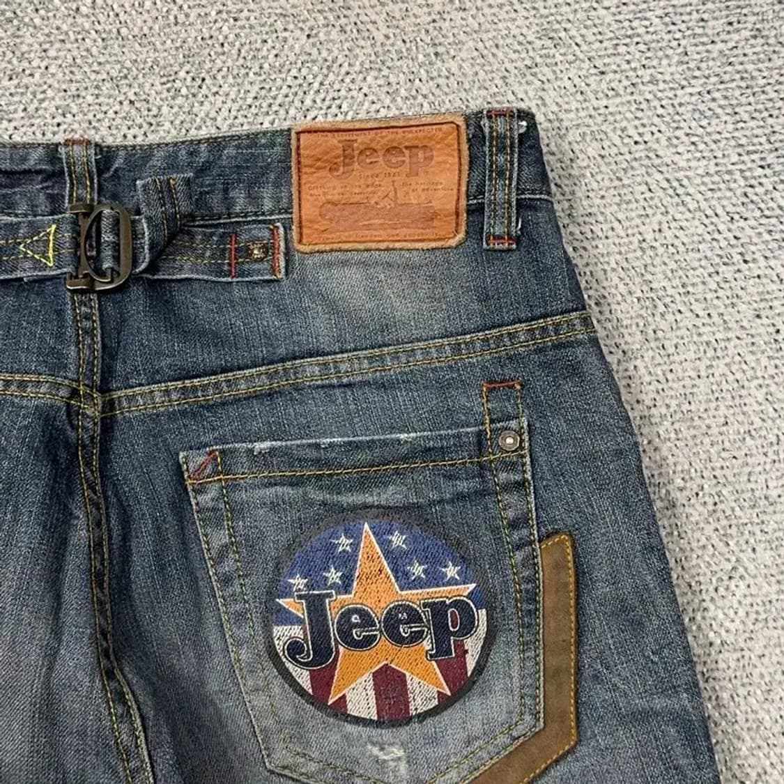 지프 빈티지 워싱 청바지 26 상품이미지5