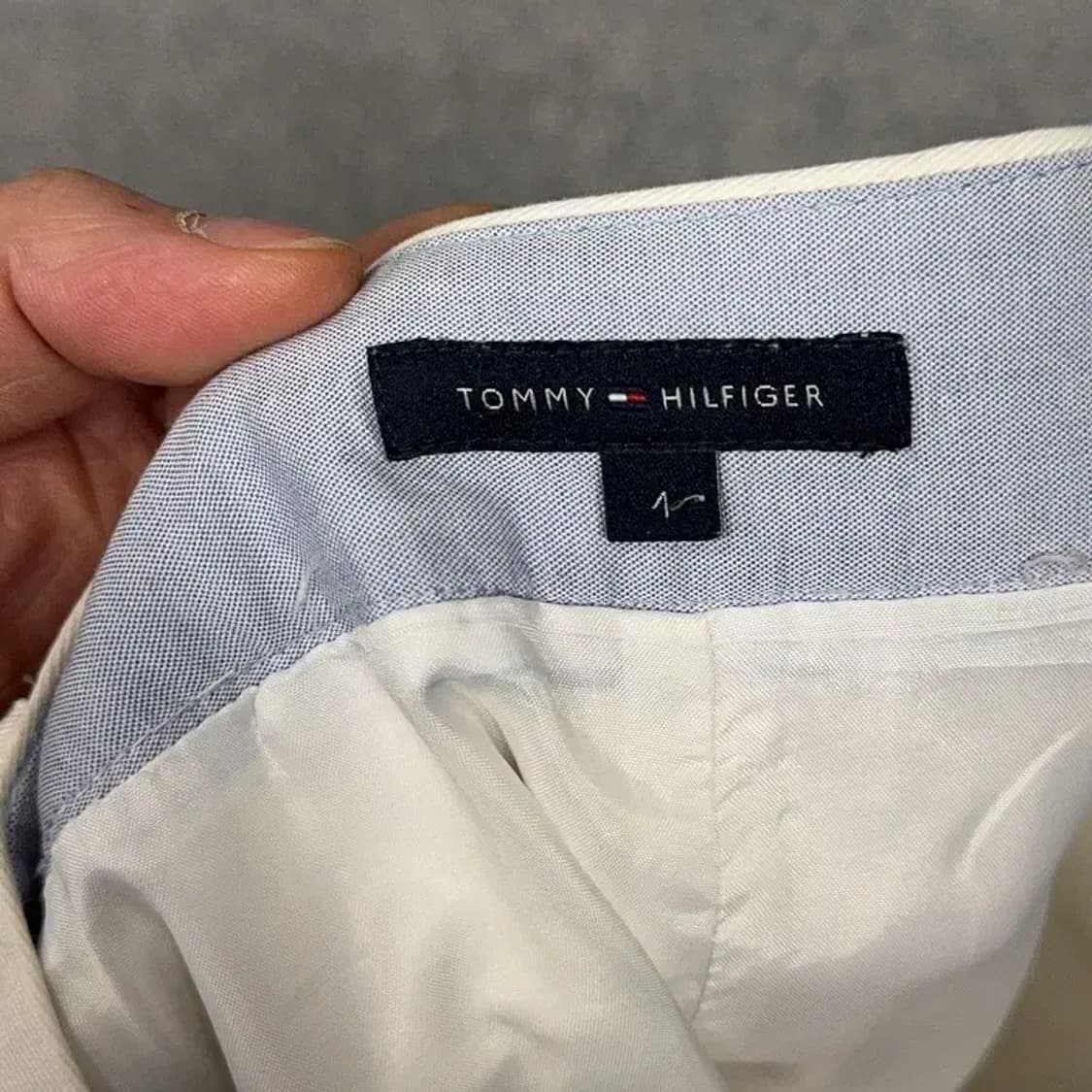 타미힐피거 화이트 캐주얼 코튼 스커트 25 상품이미지3