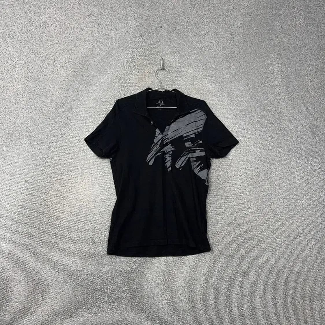 알마니 익스체인지 프린팅 남성 반팔 카라티 M 상품이미지1