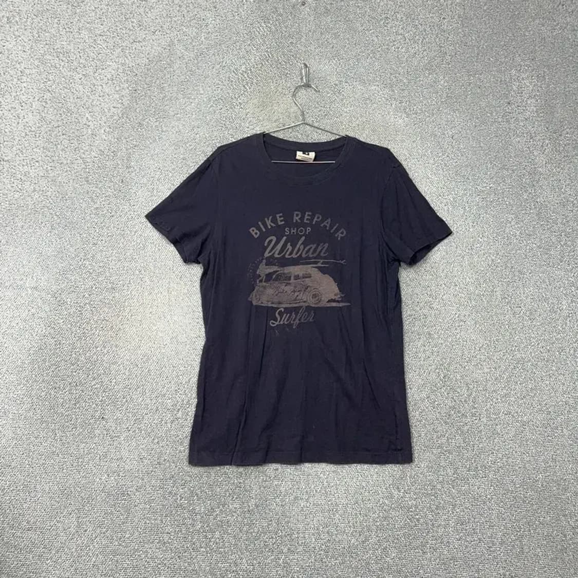 빈폴 프린팅 네이비 반팔 티 105 상품이미지1