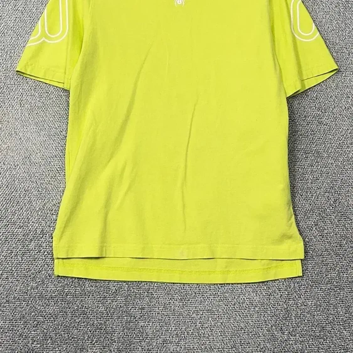 스파이더 형광 프린팅 센터 로고 기능성 반팔티 S 상품이미지4