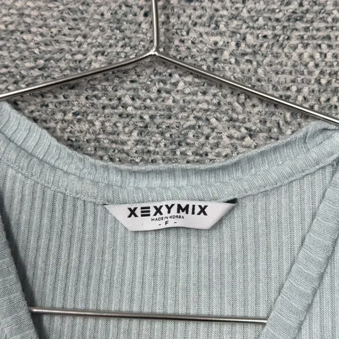 젝시믹스 연하늘 민트 레이온 요가 반팔티 FREE 상품이미지5