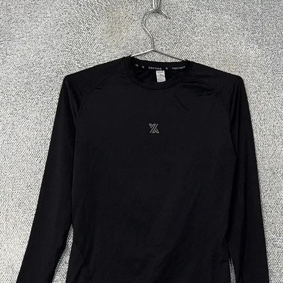 젝시믹스 센터 로고 기능성 운동 긴팔티 M 상품이미지3